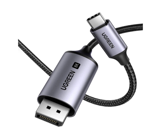 UGREEN Kabel USB-C do DisplayPort 8K 2m 25158 czarny - 1489141 - zdjęcie
